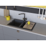 Смеситель OMOIKIRI HOTARU-GB латунь/графит 4994491